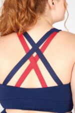 Fabletics abismo/vermelhão 420HR1902 sutiã esportivo malha freya mulheres - Image 2