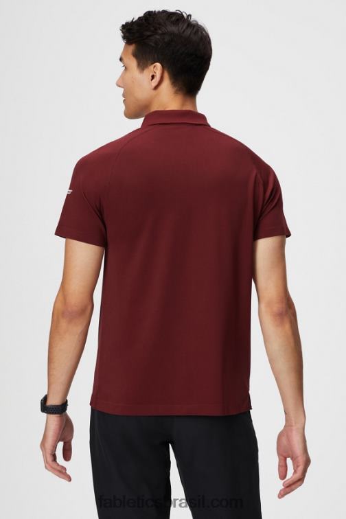 Fabletics adrenalina vermelha 420HR3410 o dia de treino polo 168 homens - Image 2