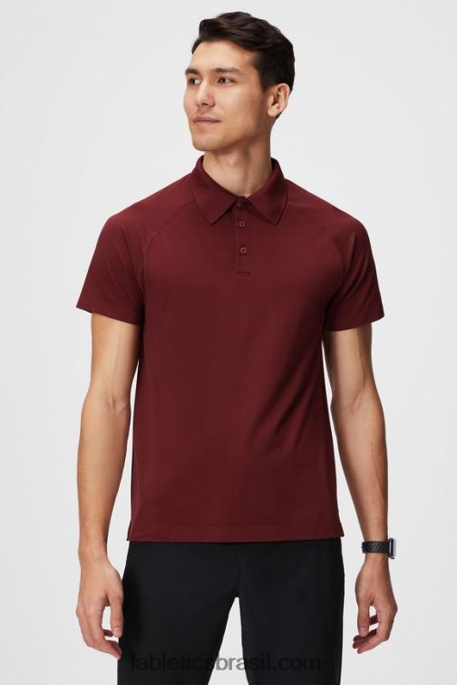 Fabletics adrenalina vermelha 420HR3410 o dia de treino polo 168 homens - Image 1