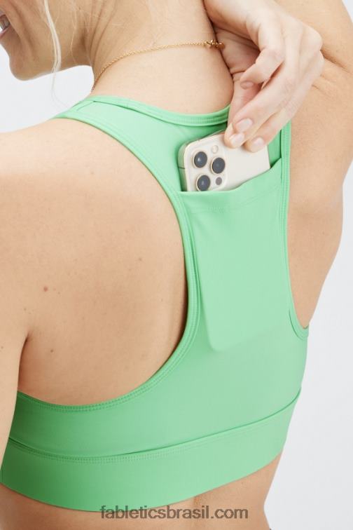 Fabletics água tropical 420HR1762 sutiã esportivo de médio impacto em movimento 116 mulheres - Image 3
