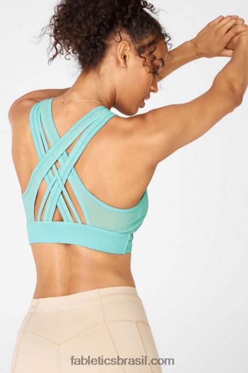 Fabletics Aquário 420HR1914 sutiã esportivo faye de médio impacto mulheres - Image 4
