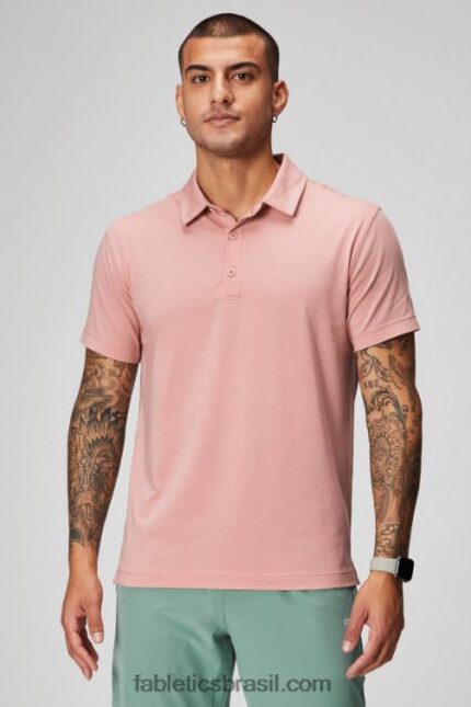 Fabletics ardósia rosa 420HR3432 o polo 24-7 172 homens