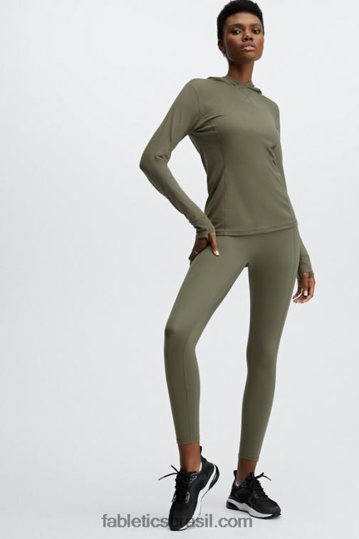 Fabletics ardósia verde 420HR2469 moletom corrida fênix mulheres - Image 6