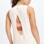 Fabletics aveia 420HR2124 tanque traseiro aberto dry-flex mulheres