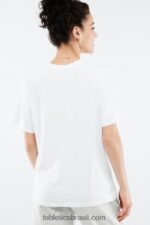 Fabletics branco 420HR2042 camiseta longa dry-flex mulheres - Image 2