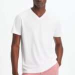 Fabletics branco 420HR3500 o pescoço 24-7 v homens