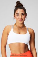 Fabletics branco clássico 420HR1451 principal sutiã de baixo impacto mulheres - Image 2
