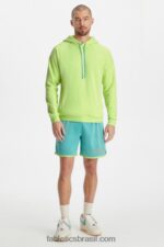 Fabletics cal desbotada 420HR3662 o moletom com capuz leve homens - Image 3