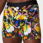 Fabletics caleidoscópio preto 420HR3747 a cueca boxer 24-7 194 homens