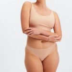 Fabletics carvalho 420HR2850 tanga de toque fino mulheres