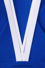 Fabletics celeste/branco clássico 420HR1777 boost sutiã esportivo de médio impacto 119 mulheres - Image 4