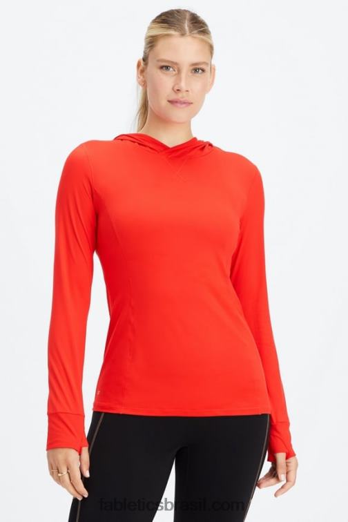 Fabletics cereja elétrica 420HR2465 moletom corrida fênix mulheres - Image 1