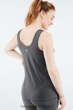 Fabletics cinza médio 420HR2286 tanque maternidade mariel mulheres - Image 2