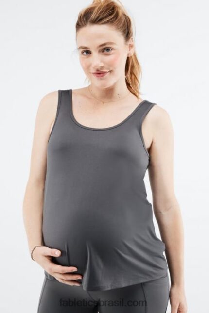 Fabletics cinza médio 420HR2286 tanque maternidade mariel mulheres