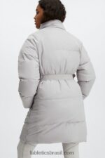 Fabletics cinzas 420HR2806 casaco puffer de tempestade ii mulheres - Image 7