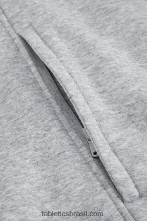 Fabletics clássico cinza urze/osso 420HR3675 o moletom com capuz 190 homens - Image 4