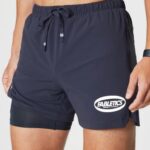 Fabletics clássico oval marinho 420HR3294 aquele curto (alinhado) 162 homens