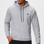Fabletics clássicos urze cinza pb champs 420HR3676 o moletom com capuz 190 homens