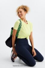 Fabletics creme de limão 420HR2018 tee flexível seco mulheres - Image 4
