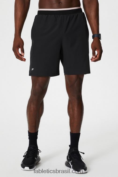 Fabletics creme de manteiga preto/rosa 420HR3133 o fundamental curto ii (alinhado) 134 homens - Image 4
