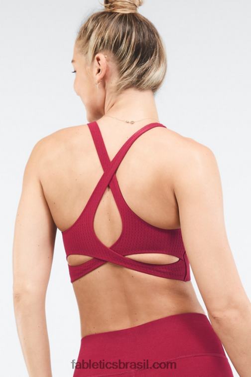 fabletics_explosao_de_cereja_420hr1645_sutia_em_malha_sem_salto_mulheres.jpg Fabletics explosão de cereja 420HR1645 sutiã em malha sem salto mulheres - Image 1