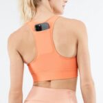 Fabletics explosão de laranja 420HR1767 sutiã esportivo de médio impacto em movimento 117 mulheres