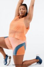 Fabletics explosão de laranja 420HR2335 regata em malha wilder mulheres - Image 2