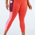 Fabletics fogueira/pôr do sol/explosão de cereja 420HR1291 legging powerhold ultra hw 7/8 em movimento mulheres