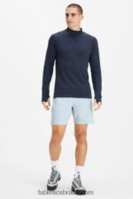 Fabletics freixo azul perfurado 420HR3209 o fundamental curto ii 147 homens - Image 4