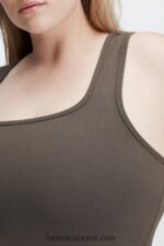 Fabletics fronteira 420HR2246 tanque de algodão vivo mulheres - Image 2