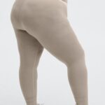 Fabletics fumaça/opala 420HR1177 Legging cintura alta em malha esculpida mulheres