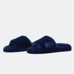Fabletics índigo 420HR2950 chinelo de pele mulheres