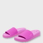 Fabletics malha ativa reciclada fuga rosa 420HR2930 sandália deslizante mulheres