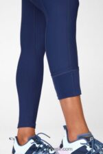 Fabletics marinha 420HR1038 Legging cintura alta com bolso therma-flex mulheres - Image 3
