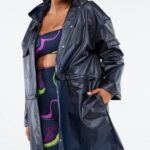 Fabletics marinha profunda 420HR2803 jaqueta conversível Kenna mulheres