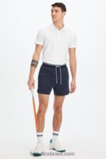 Fabletics marinho clássico 420HR3363 o short lafayette homens - Image 5