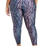 Fabletics mente derreter 420HR1079 Legging 7/8 ultra brilho de cintura alta mulheres