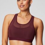 Fabletics Merlot 420HR1388 sutiã esportivo de alto impacto faye mulheres