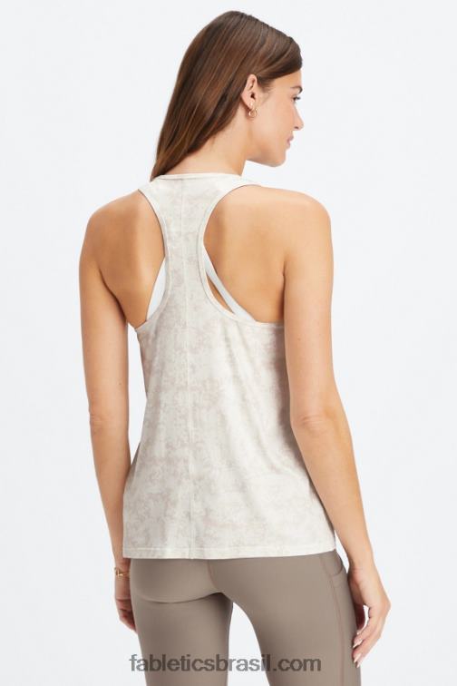 Fabletics mini nueue camuflado branco macio 420HR2186 tanque nadador phoenix lite mulheres - Image 2