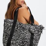 Fabletics mini zebra marmorizada 420HR2913 bolsa todos os dias mulheres