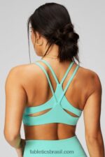 Fabletics néon à beira da piscina 420HR1453 principal sutiã de baixo impacto mulheres - Image 2