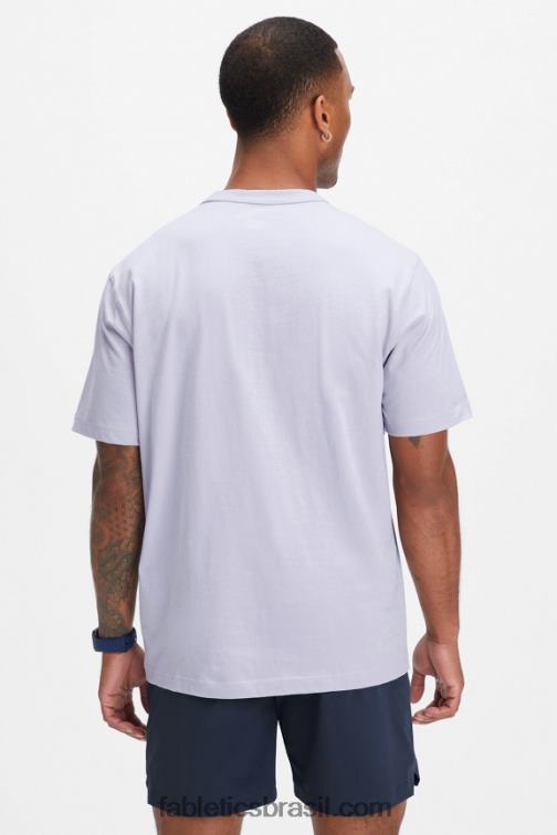 Fabletics névoa lilás shreddin e ridin 420HR3556 a camiseta r&r homens - Image 2