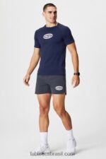 Fabletics oval marinho 420HR3461 o tee do dia de treinamento 174 homens - Image 3