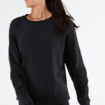 Fabletics preto 420HR2545 moletom pérola mulheres