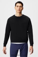 Fabletics preto 420HR3669 a tripulação leve homens