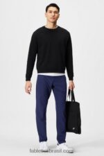 Fabletics preto 420HR3669 a tripulação leve homens - Image 3