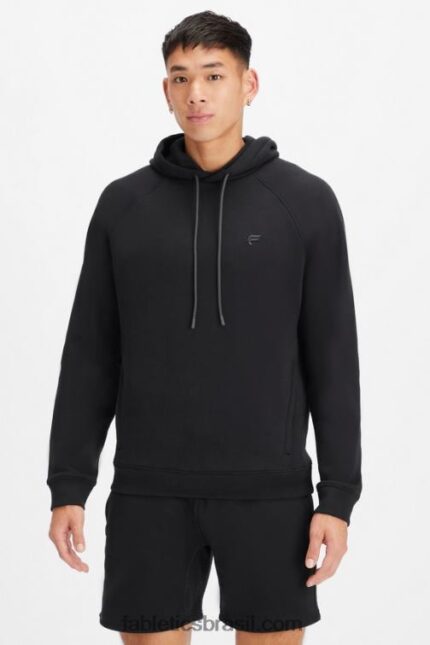 Fabletics preto 420HR3686 o moletom com capuz 192 homens