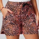 Fabletics preto/café ole/leite de mel 420HR237 aquele curto 5'' mulheres