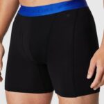 Fabletics preto/celeste 420HR3749 a cueca boxer 24-7 194 homens