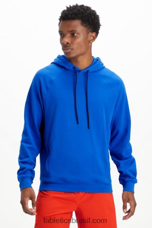fabletics_raca_azul_420hr3665_o_moletom_com_capuz_leve_homens.jpg Fabletics raça azul 420HR3665 o moletom com capuz leve homens - Image 1